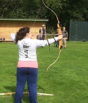 Archer at the Bowmen of Danesfield