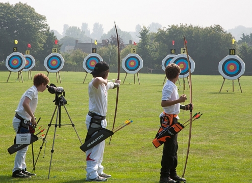 Bowmen of Danesfield Junior Archery Team Somerset