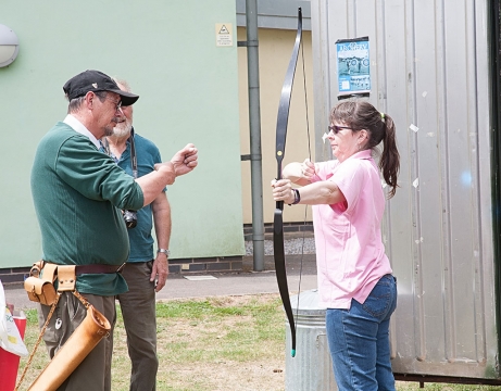 Archery Coaching at the Bowmen of Danesfield