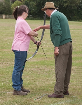 Archer Taster session at the Bowmen of Danesfield