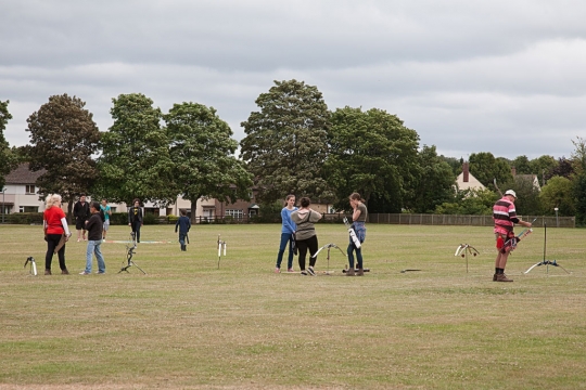 Archers at the Bowmen of Danesfield
