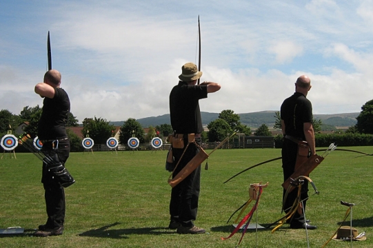 Archers at the Bowmen of Danesfield