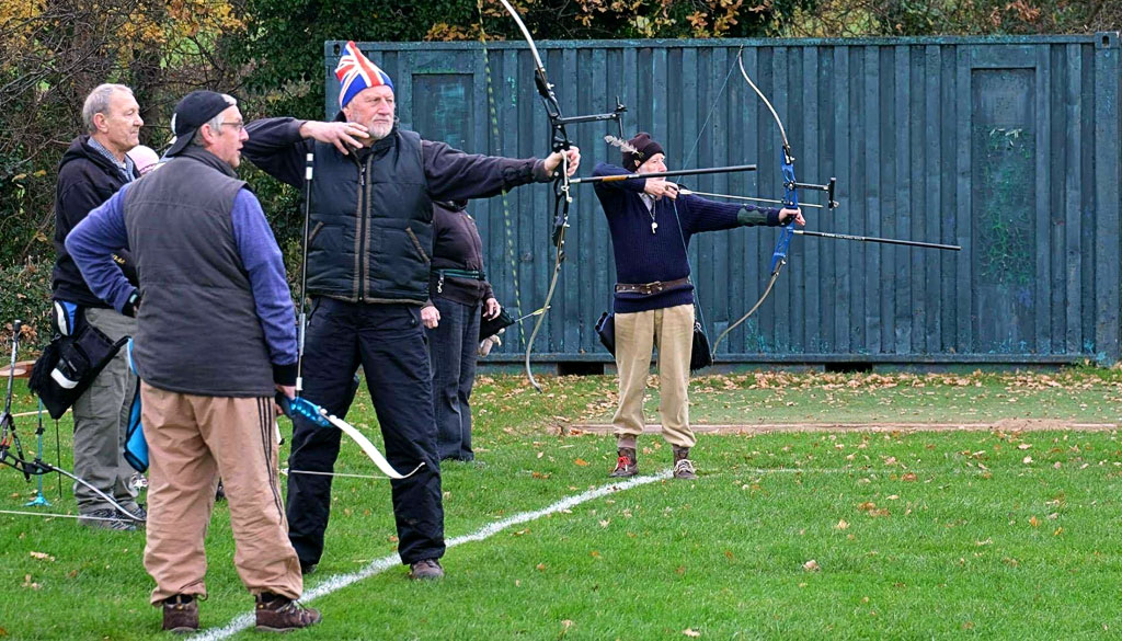 On Target with the frostbite archers at the  Bowmen of Danesfield