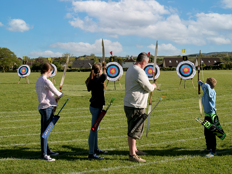 Archery Beginners Course Bowmen of Danesfield West Somerset Archery