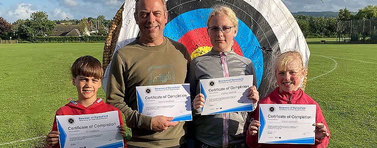 Archery Success for Beginners for Eli Richard LilyMay and Dulcie