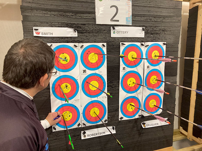 Exmouth Indoor Archery Competition