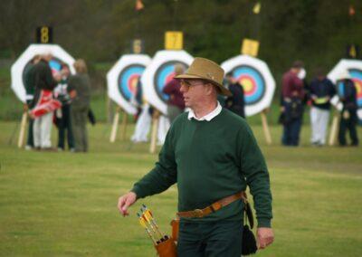 Doug Human at the Archery Interclub