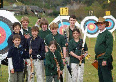 Doug Human at the Archery Interclub