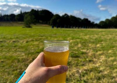 Dunster Archery Week 2023 Toasting the archers