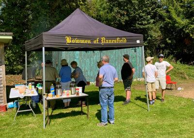 Summer Fun Day and BBQ 2023 Queuing for the BBQ