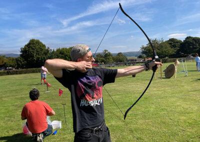 Summer Fun Day and BBQ 2023 Thomas the archer