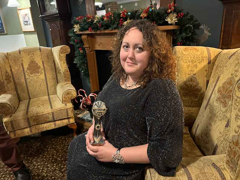 Christmas Meal and Awards 2025 Sarah-Louise Darwin with her award for Top Record Breaker Recurve. Christmas Meal and Awards 2025 Sarah-Louise Darwin with her award for Top Record Breaker Recurve.
