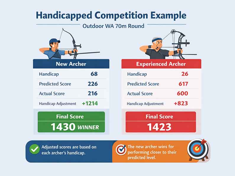 The Archery GB Handicap System Establishing the Handicap Handicap Competition Example