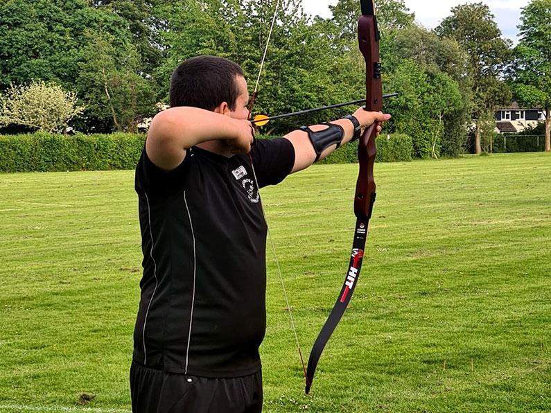 Nik Shooting for his Bronze DofE award Nik Shooting for his Bronze DofE award